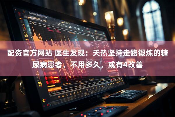 配资官方网站 医生发现：天热坚持走路锻炼的糖尿病患者，不用多久，或有4改善